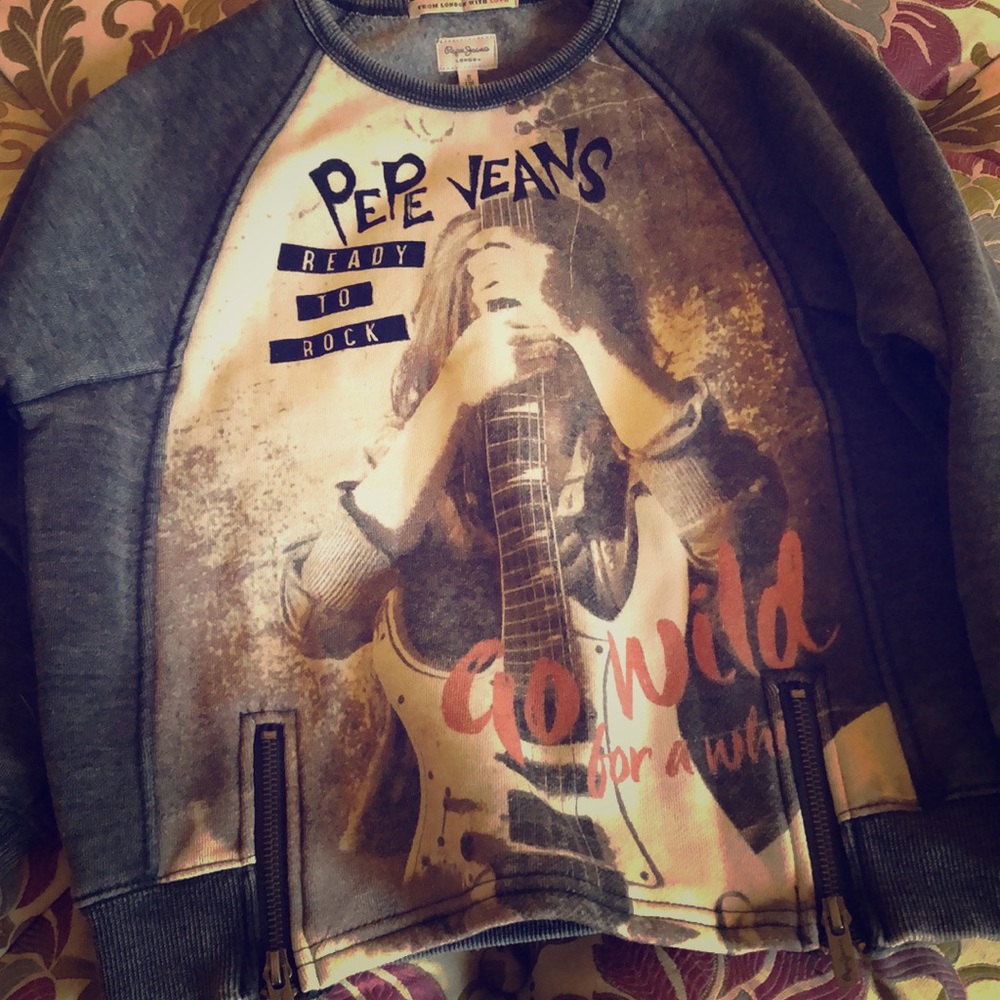 Pepe Kids Sweatshirt Size 8 girls